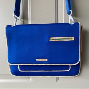 Juicy Couture Messenger Bag - Blue Neoprene